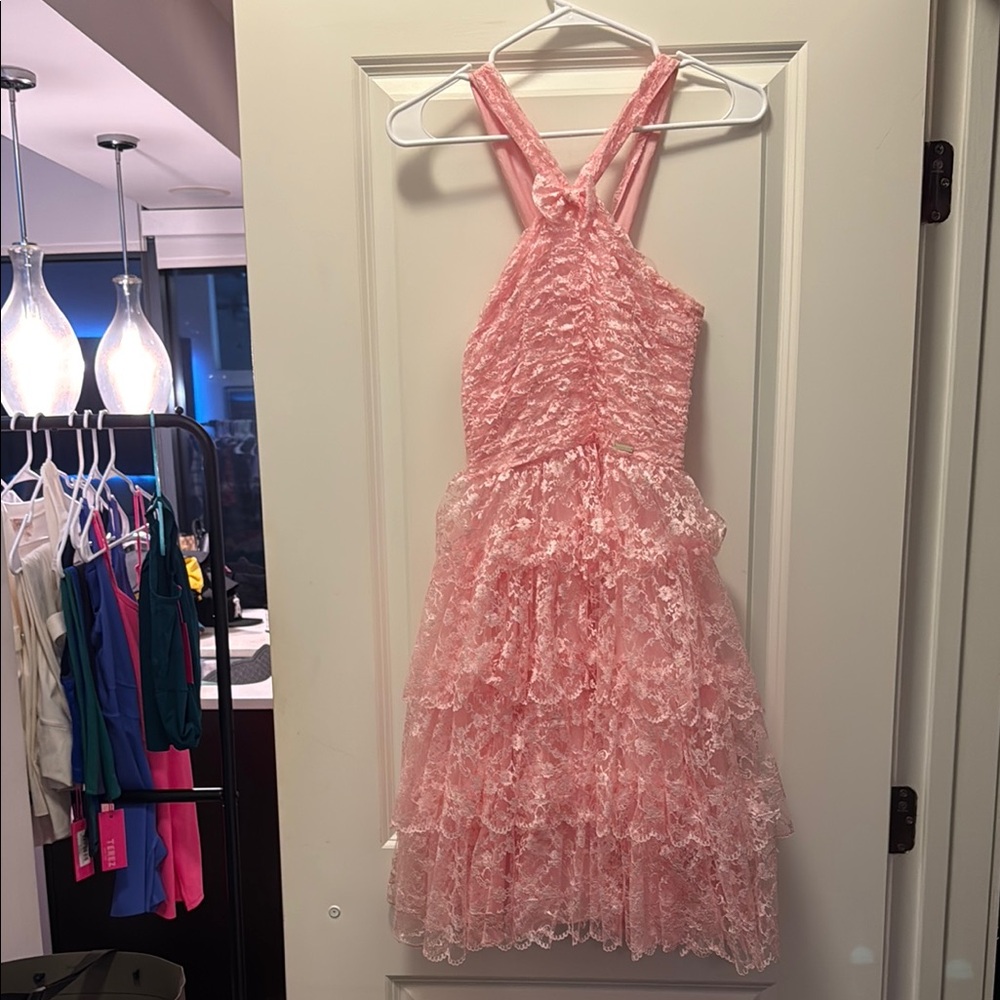 Pink ball gown 16 youth